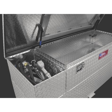 RDS Aluminum Transfer Fuel Tank Toolbox Combo with GPI 12V Fuel ...