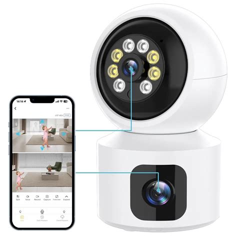 Buy SriHD 3MP+3MP =6MP Dual Lens Smart CCTV Camera WiFi IP Home ...