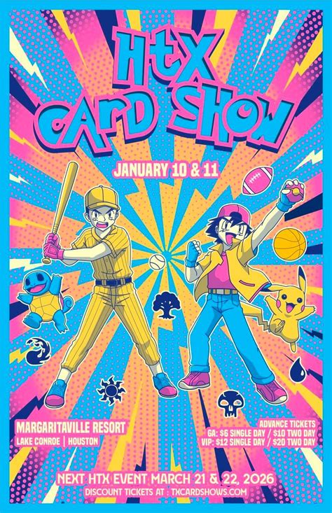 HTX Card Show - The Houston Areas Pokemon, Sports, and TCG Card ...