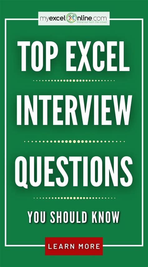 Image result for Excel Job Interview Questions