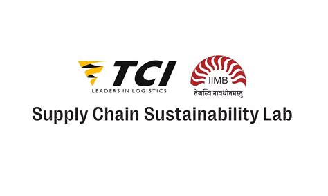 TCI, IIMB establish supply chain sustainability lab