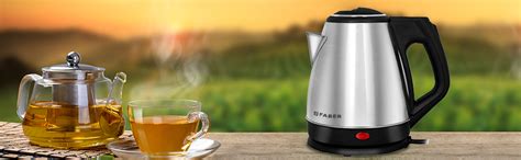 Faber Electric Kettle With Stainless Steel Body, Fk 1.2 Litres Boiler ...
