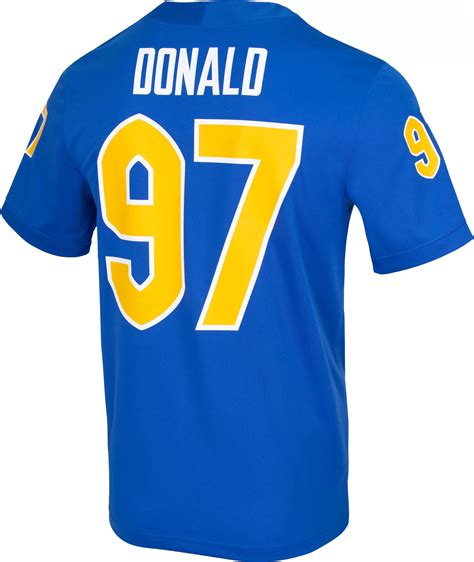 Dick's Sporting Goods Nike Men's Aaron Donald Pitt Panthers #97 Blue ...