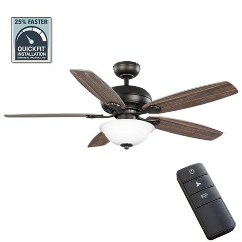 Southwind II 52 in. Indoor LED Bronze Ceiling Fan India | Ubuy