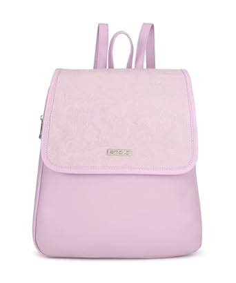 STOIC Women Pu leather Single Compartment Stylish Backpack : Amazon.in ...