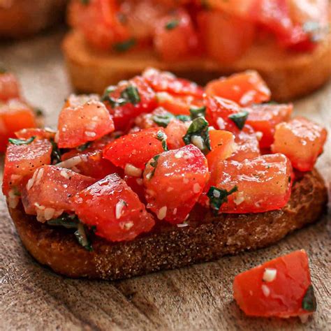 Easy Bruschetta Recipe