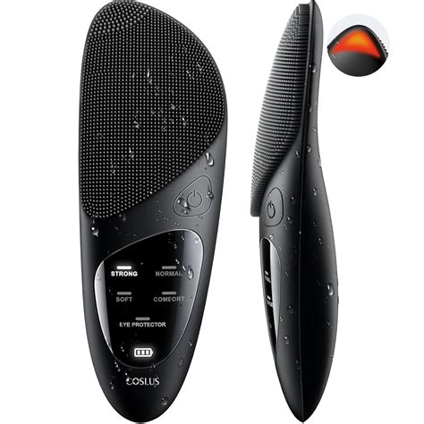 COSLUS Face Scrubber Facial Cleansing Brush: Silicone Portable ...