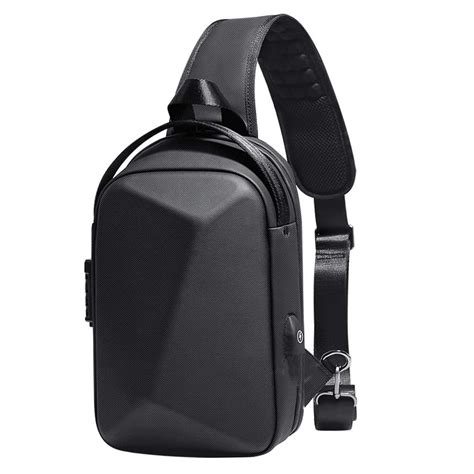 Buy JUMO CYLY Water-Resistant Sling Bag for Men, USB Crossbody Backpack ...