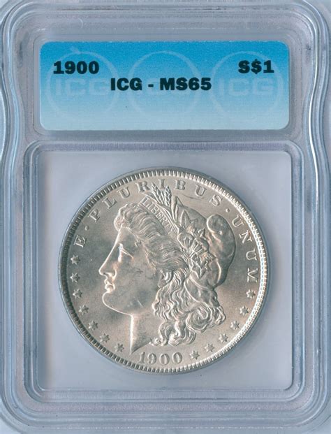1900 USA Morgan Silver Dollar - Geoffrey Bell Auctions