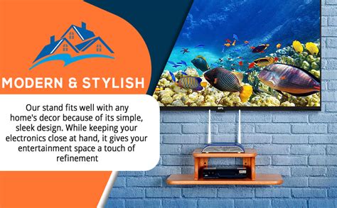 Classic Woodcraft Wooden Set top Box Stand for Home/Set top Box Stand ...