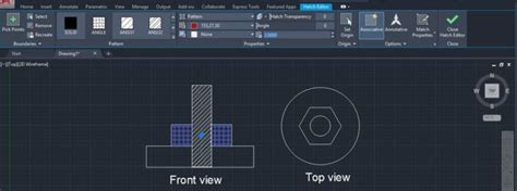 Image result for How to Use AutoCAD Hatch