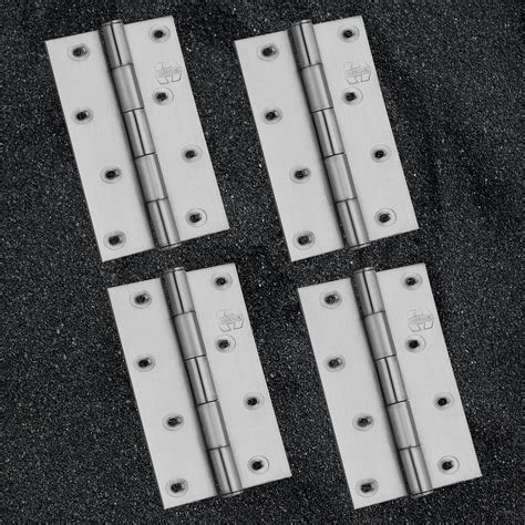 Harrison Hinges 4 Inch 12 Gauge Stainless Steel Door Butt Hinges 0840 ...