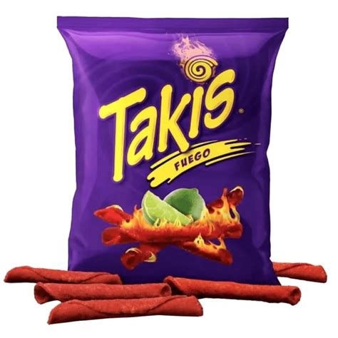 Buy Takis Fuego Spicy Chili Pepper and Lime Rolled Tortilla Chips ...