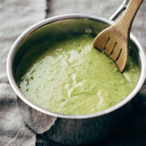 Creamy Spinach and Roasted Poblano Sauce Recipe - Pinch of Yum