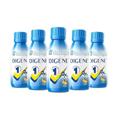 Abbott Digene Antacid Antigas Gel Mixed Fruit Flavour 200ml