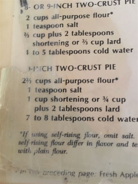 Betty Crocker Pie Crust Mix Instructions at Arthur Thurlow blog