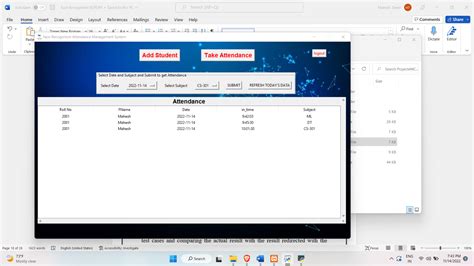 Image result for Face Recognition Python with SQL Payroll System