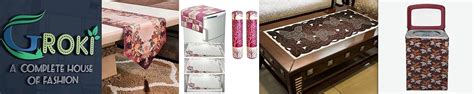 Amazon.in: GROKI: Fully Automatic Washing Machine Cover +Fridge Cover