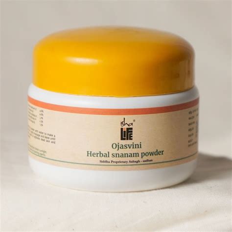 Ojasvini traditional herbal snanam powder. IshaÕs unique Siddha formul ...