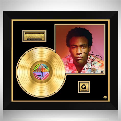 Childish Gambino Because the Internet Gold LP Limited Signature Edition ...