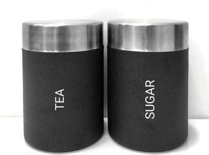 ATROCK Stainless Steel Tea Coffee & Sugar Container - 800 ml Price in ...