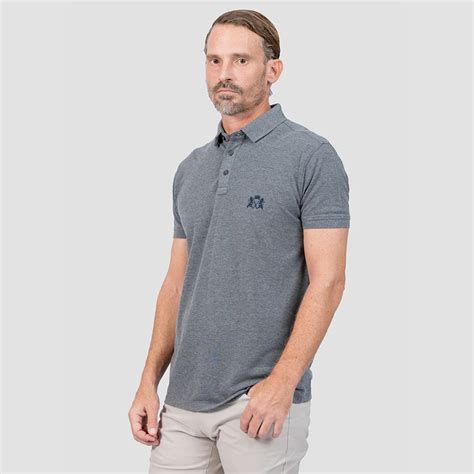 Envoy Sport Men’s Grey Polo T-Shirt - Envoy London