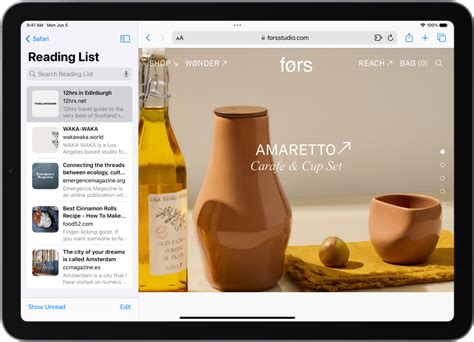 Save webpages to read later in Safari on iPad – Apple Support (AU)