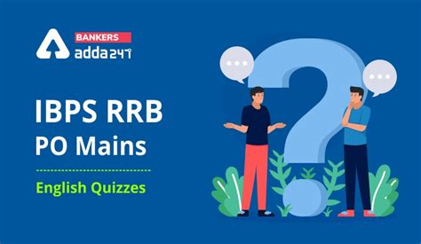 English Quizzes, for IBPS RRB Mains 2021 – 26th August