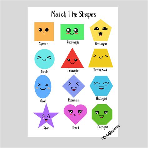 Printable Shapes Printable Basic Shapes Templates