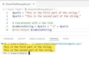 Image result for PowerShell Concatenate Strings