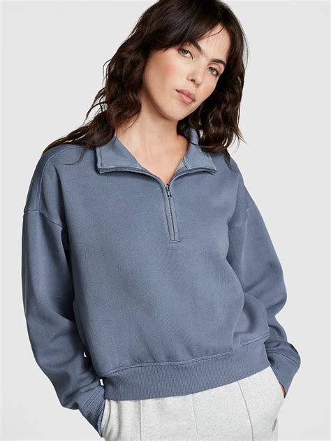 Buy Premium Fleece Half-Zip Sweatshirt Online - Style ID: 112346204YQM ...