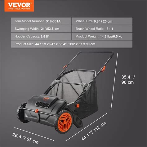 VEVOR Push Lawn Sweeper Review - Mowrs.com