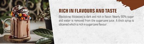 Dhampure Speciality Blackstrap Molasses, 1 Kg (500G X 2) |Baking Syrup ...