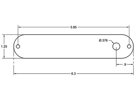 ESQ Telecaster Control Plate - RockRabbit Guitars