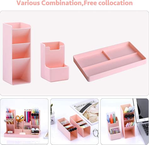 Buy Cute Vertical Pen Organizer, Kawaii Desk Organizer Pen Holder ...
