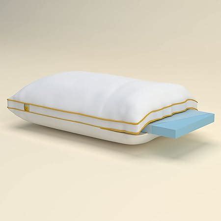 SleepyCat Microfiber Cloud Pillow with Adjustable Zipper 1-Piece ...