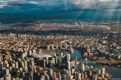 Vancouver, BC's 2023 Skyline: Aerial Architecture Photography of ...