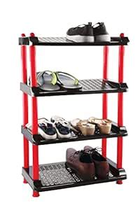 Nabhya Multi-Purpose Standing Home Organizer Stackable Shoe Racks (4 ...