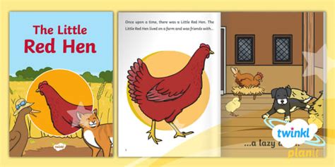 The Little Red Hen Story | Traditional Tales | Twinkl eBook