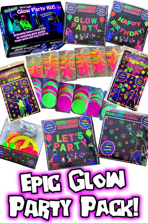 Glow party ideas ultimate guide how to throw a black light party – Artofit
