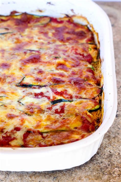Zucchini Noodle Lasagna With Italian Chicken (RR July 2016  