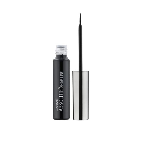 Buy Lakme Absolute Shine Liquid Eye Liner, Black, Long Lasting Shimmery ...