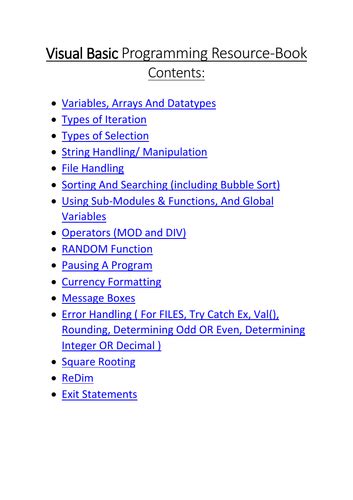Image result for Tutoriel Visual Basic