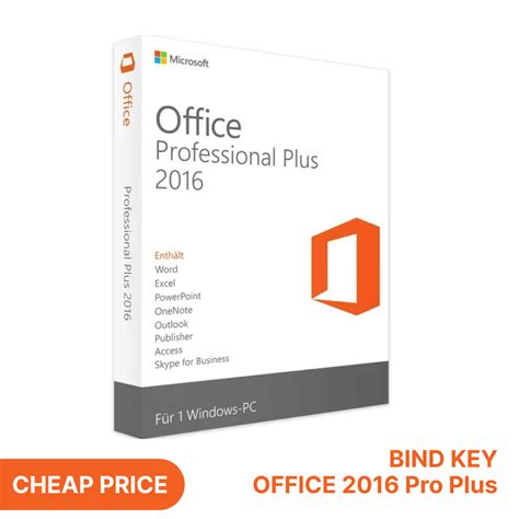 Office 2016 Pro Plus 1PC [ Bind] Lifetime activation – LICENSE STALL