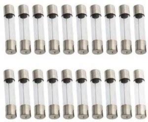 SINKUL • 20pcs (5A) Fast Acting GMA Glass Cartridge Fuse 5x20mm 250V ...