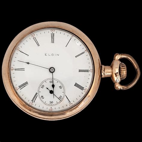 Elgin Pocket Watch Gold Plated Working 15 Jewels - 1905 » Watch Museum ...