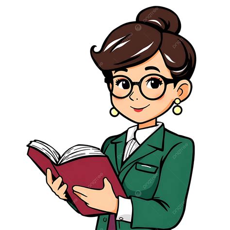 Teacher Cartoon Character