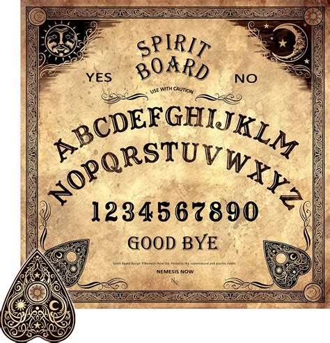 Amazon.com: Nemesis Now Spirit Board 39cm Brown : Home & Kitchen