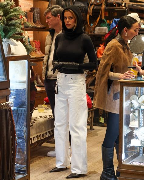 Brooks Nader in Chic Look Shopping Aspen Christmas Day 12-25-2025 • CelebMafia