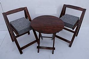 STRATA FURNITURE Sheesham Wood Patio Furniture Sets for Home Wooden ...